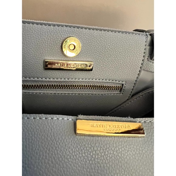 Kate Loxton London Women's Grayish Blue Shoulder Bag 18" Wide x 10 1/2" Tall - Picture 5 of 10